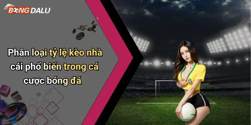 Phân loại tỷ lệ kèo nhà cái phổ biến trong cá cược bóng đá