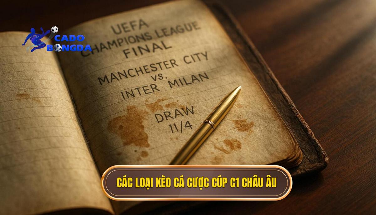 Các Loại Kèo Cá Cược Cúp C1 Châu Âu Phổ Biến Và Chiến Lược Tối Ưu