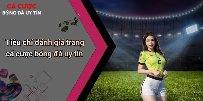 Tiêu chí đánh giá trang cá cược bóng đá uy tín