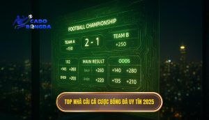 top nhà cái cá cược bóng đá uy tín 2025