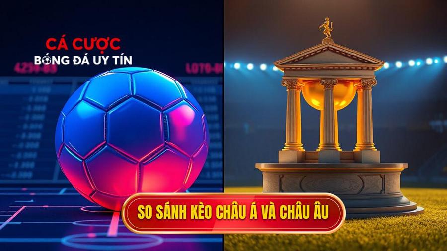 1. Khái niệm cơ bản về kèo châu Á và kèo châu Âu