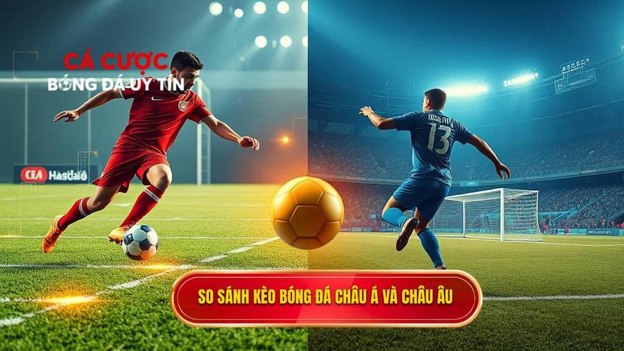 2. So sánh kèo bóng đá châu Á và châu Âu: Những điểm khác biệt cốt lõi