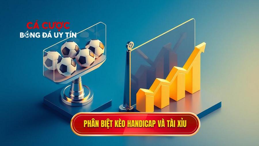  Phân biệt kèo Handicap và Tài Xỉu