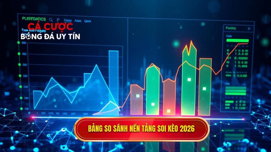 Bảng so sánh nền tảng soi kèo 2026