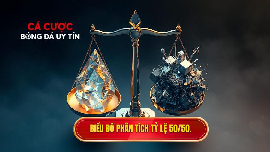 Biểu đồ phân tích tỷ lệ 50 50