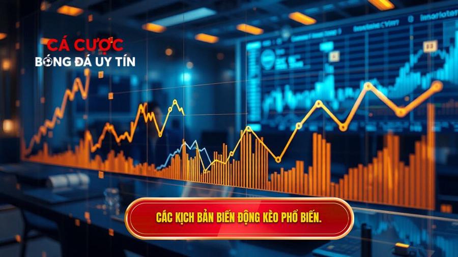 Các kịch bản biến động kèo phổ biến.