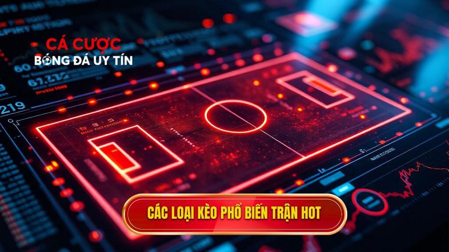  Các loại kèo phổ biến trận hot