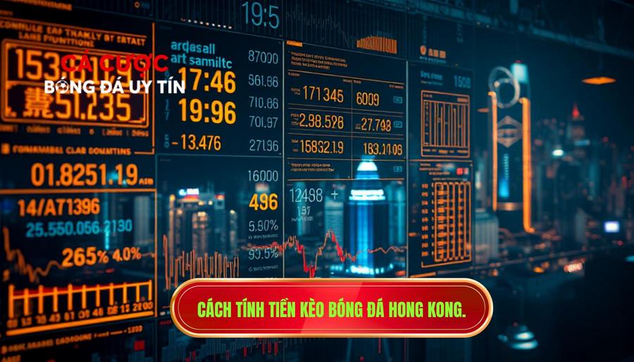 Cách tính tiền kèo bóng đá Hong Kong.