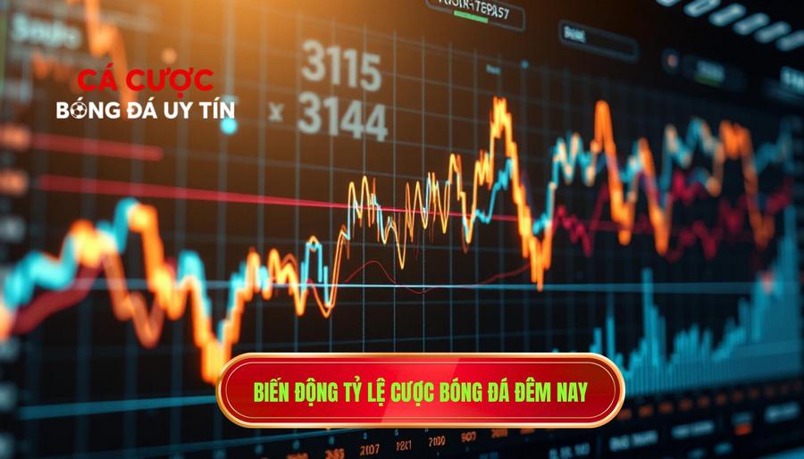 Biến động tỷ lệ cược bóng đá đêm nay