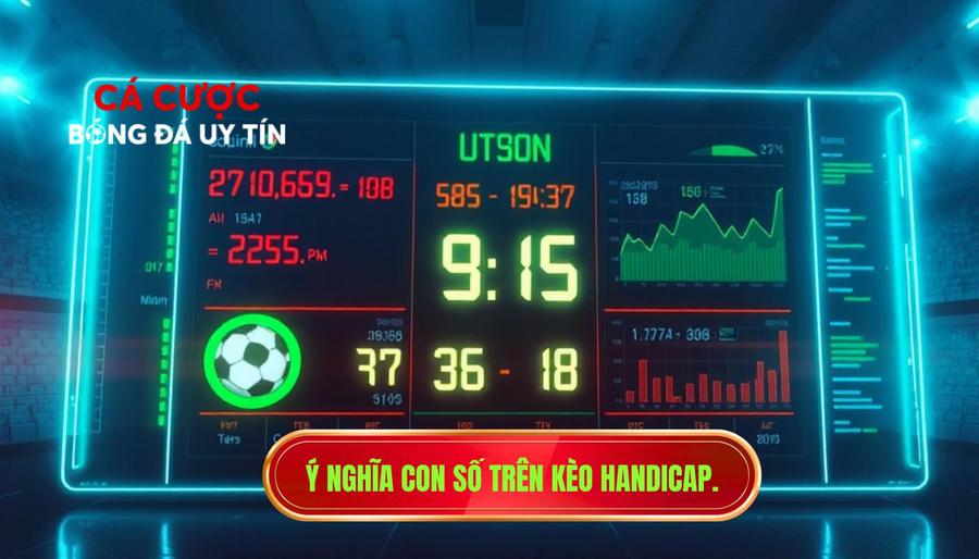 2. Ý nghĩa con số trên kèo Handicap.