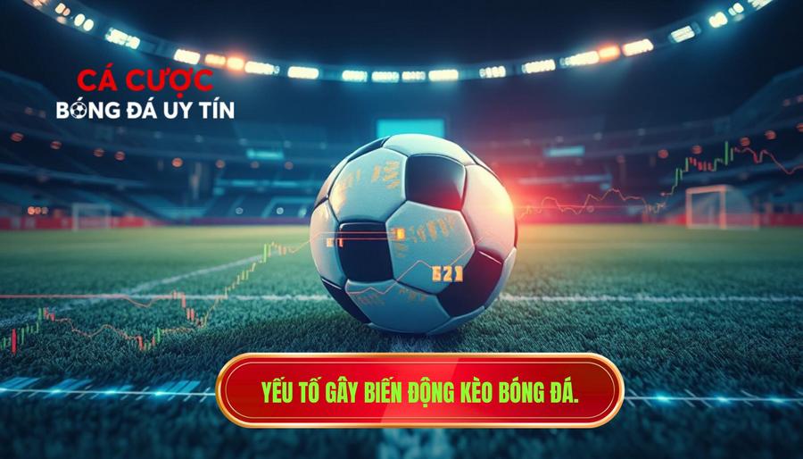 2. Yếu tố gây biến động kèo bóng đá.